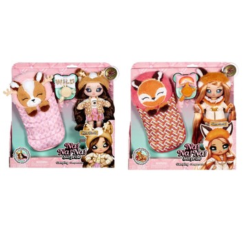 NA! NA! NA! SURPRISE CAMPING DOLL LALKA 579373EUC