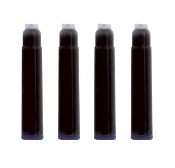 NABOJE DO PIÓR CZARNE 100SZT 0142