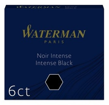 NABOJE WATERMAN DO PIÓR KRÓTKIE CZARNE (6) 1191