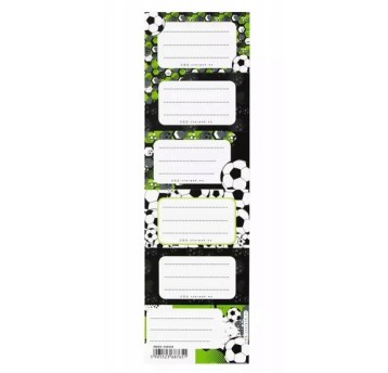 NAKLEJ NA ZESZYT FOOTBALL STK PB A'25 7651