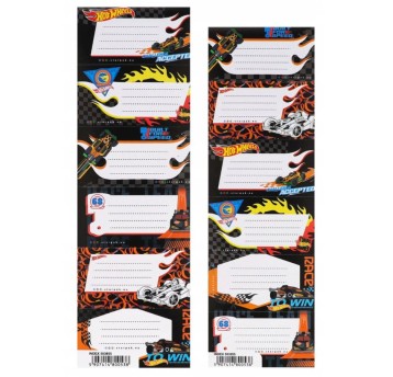 NAKLEJ NA ZESZYT HW BLACK STK PB A'25 25/250 0538