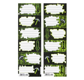 NAKLEJ NA ZESZYT PIXEL STK PB A 2 7705 A'25