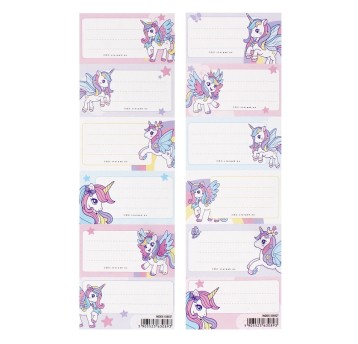 NAKLEJ NA ZESZYT UNICORN STK PB A'25 0893