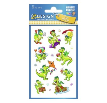 NAKLEJKI DINOZAURY 0435