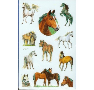 NAKLEJKI KONIE 53483