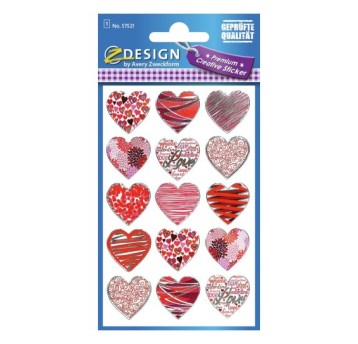 NAKLEJKI KREATYWNE SERCA 57521