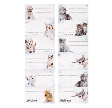 NAKLEJKI NA ZESZYT CUTIES STK PB A'25 2500