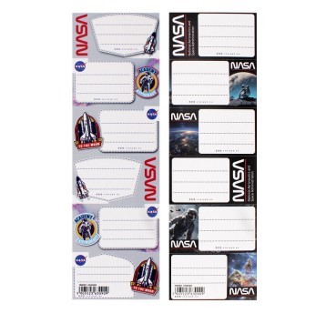 NAKLEJKI NA ZESZYT NASA STK PB A'25 0909