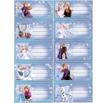 NAKLEJKI NA ZESZYTY FROZEN 1584