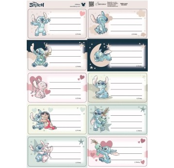 NAKLEJKI NA ZESZYTY PASEK STITCH 0439 A'15