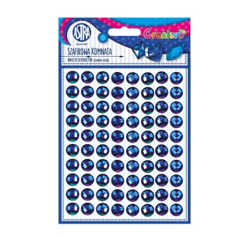 NAKLEJKI NIEBIESKIE SZAFIROWA KOMNATA 335118010