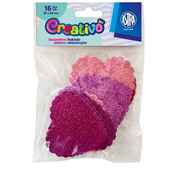NAKLEJKI SAMOP. ASTRA CREATIVO SERCA 3154