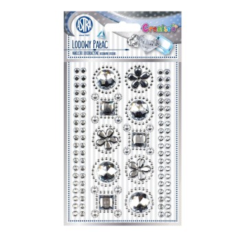 NAKLEJKI SREBRNE LODOWY PAŁAC 335118015 A'24