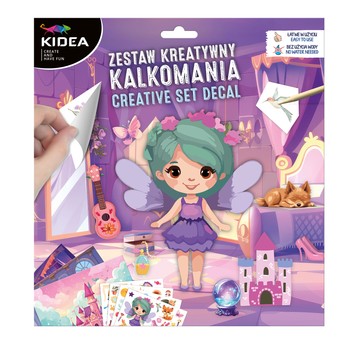 NAKLEJKI TRANSFEROWE - KALKOMANIA D KIDEA 0460