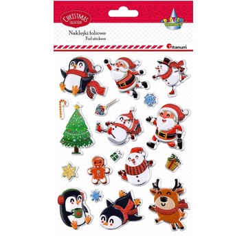 NAKLEJKI XMASS 24ESD050-4