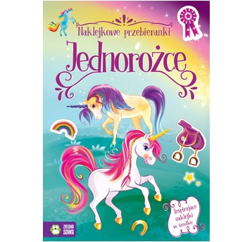 NAKLEJKOWE PRZEBIERANKI W1 JEDNOROŻEC 1420