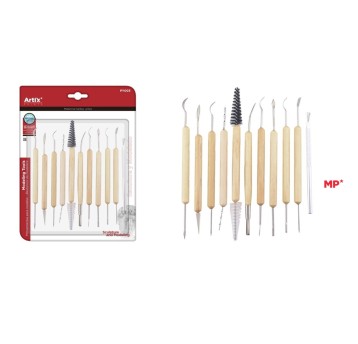 NARZĘDZIA DO RZEŹBIENIA ZESTAW 11szt. ARTIX 9233