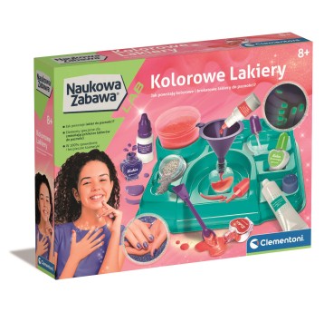 NAUKOWA ZABAWA KOLOROWE LAKIERY 8907