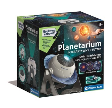 NAUKOWA ZABAWA PLANETARIUM RZUTNIK INTERAKTYWNY