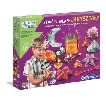 NAUKOWA ZABAWA STWÓRZ WŁASNE KRYSZTAŁY 0697