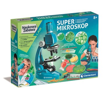NAUKOWA ZABAWA SUPER MIKROSKOP 7559