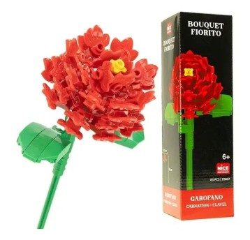 NICE KWIATY Z KLOCKÓW 198 GOŹDZIK 8056779780003