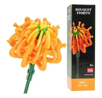 NICE KWIATY Z KLOCKÓW 198 KIKU 8056779780003