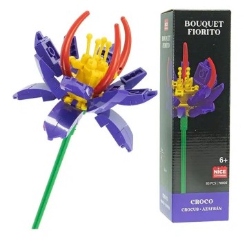 NICE KWIATY Z KLOCKÓW 198 KROKUS 8056779780003