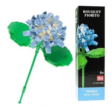 NICE KWIATY Z KLOCKÓW 198 PIWONIA 8056779780003