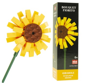 NICE KWIATY Z KLOCKÓW 198 SŁONECZNIK 8056779780003