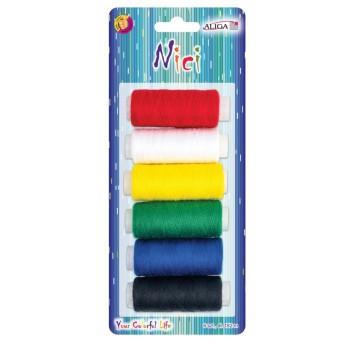 Nici NIT-9709 dł.182m Op.zawiera mix 6 kol. 9709