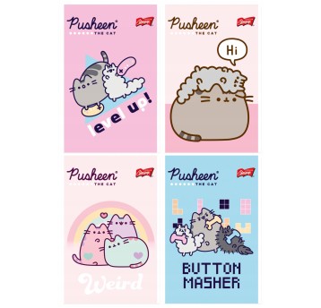 NOTATNIK A6/50K KRATKA PUSHEEN 6607 A'10