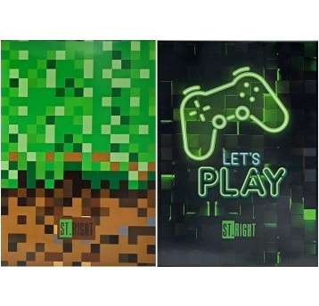 NOTATNIK A6/50K KRATKA ST RIGHT MIX CHŁ 7849 A'10