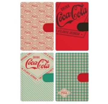 Notatnik A6 w emblematy Coca-Cola 144 strony 2408