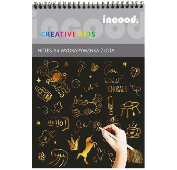 NOTES A4 WYDRAPYWANKA ZŁOTA, P6