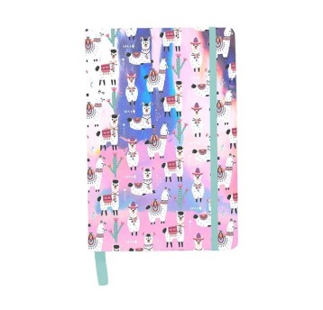 NOTES HOLOGRAFICZNY LAMA A5 4541