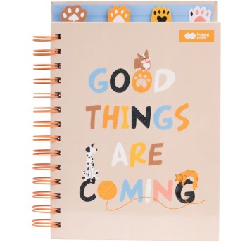 Notes na spirali CAT&DOG z przekładkami A5 2180