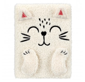 NOTES PLUSZ B6 WHITE CAT STK PBH 6/48