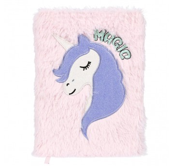 NOTES PLUSZOWY A5 PASTEL UNICORN 0763