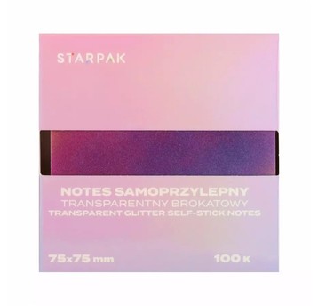NOTES SPRZYL 75X75/100K TRANSP OMBRFIO A'12 7551
