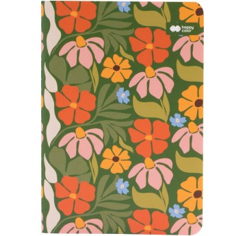 Notes szyty BLOOM-Boho A6 32 ark linie 80g/m2 2043