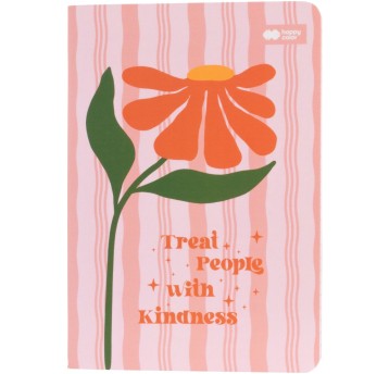 Notes szyty BLOOM-Boho A6 32ark.kratka 80g/m2 2036