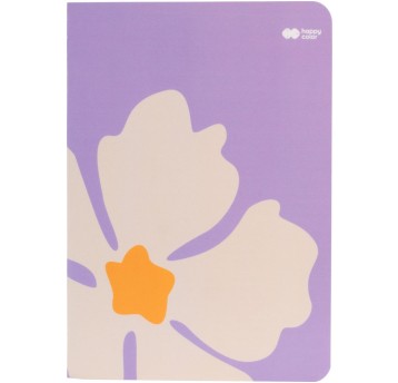 Notes szyty BLOOM-Pastel, A6, 32 ark, linie 2005