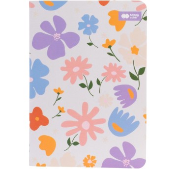 Notes szyty BLOOM-Pastel, A6/32 kratka a"12 1992