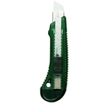 NÓŻ LINEX 18CM ZIELONY WZMOCNIONY 0134