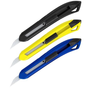 NÓŻ PAPIERNICZY RAZZOER PLAST.OBUDOWA 9MM 6772