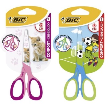 NOŻYCZKI COMFORT 13CM DECORS BE FR 8681