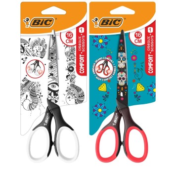 NOŻYCZKI COMFORTDECOR BIC 16CM BL1 8704