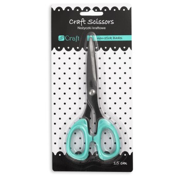NOŻYCZKI CRAFT 15 CM NON STICK 7073