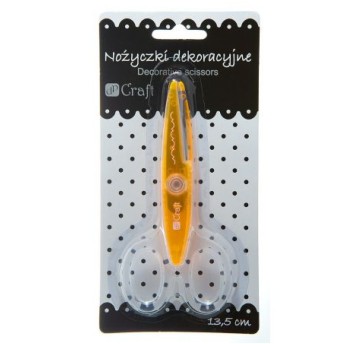 NOŻYCZKI DEKORACYJNE 13,5 CM 2432